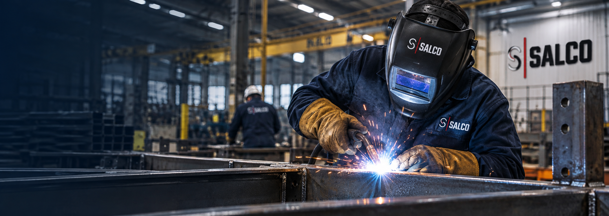 SALCO team working in a manufacturing environment