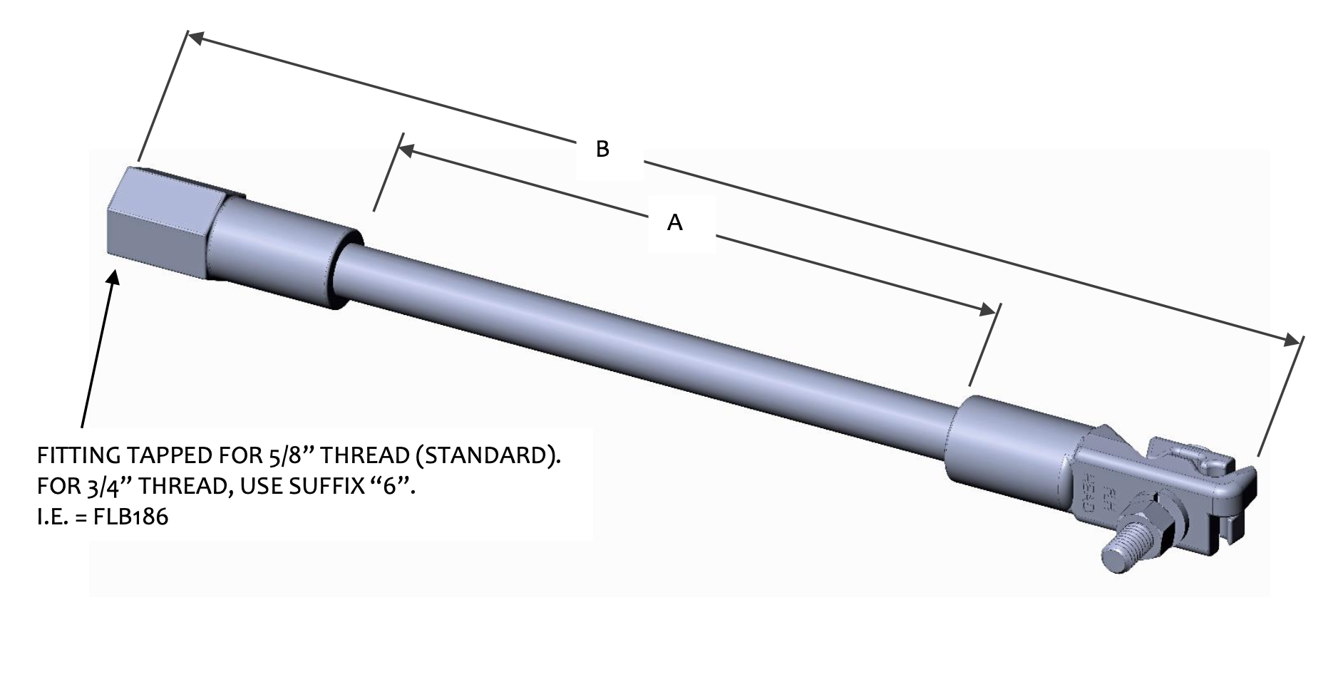 FLB125 Down Lead Bracket
