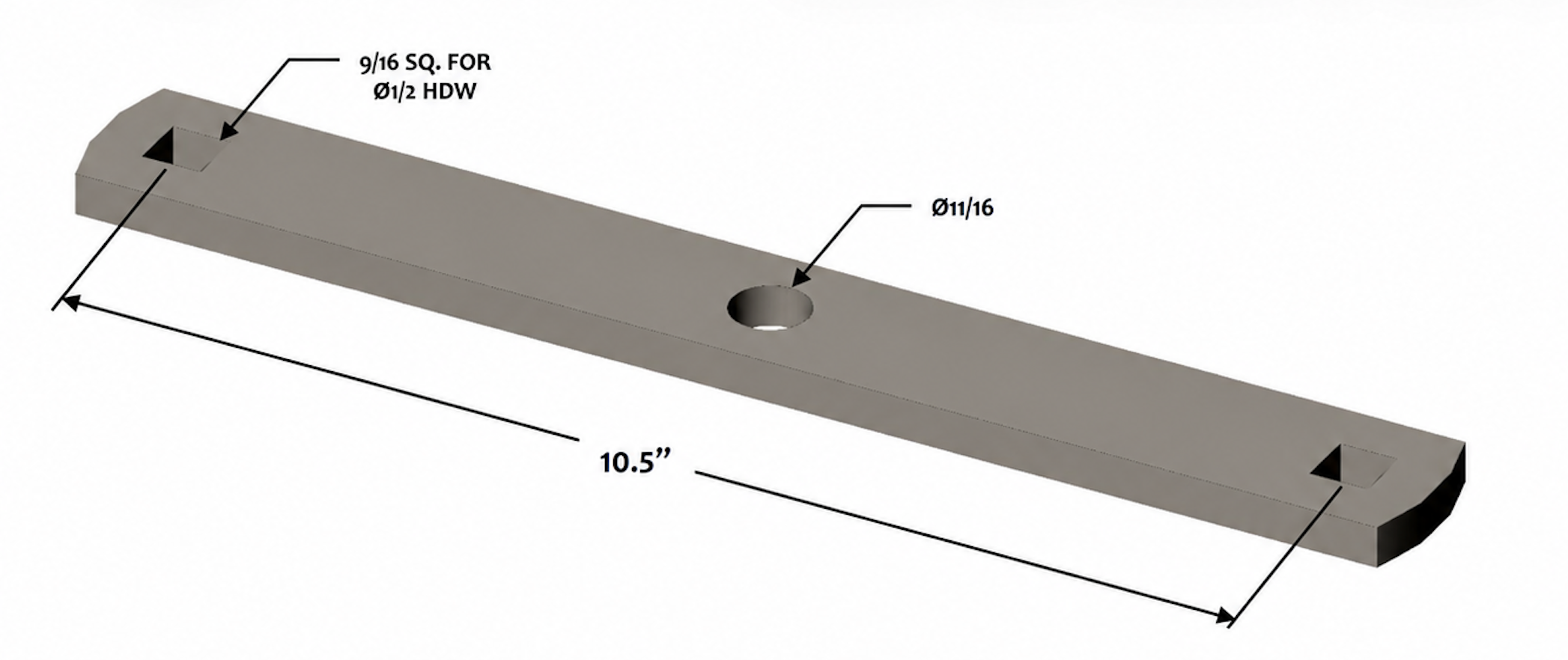 STRAP Adapter Strap for C/O Brackets